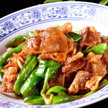 Hunan style fried pork