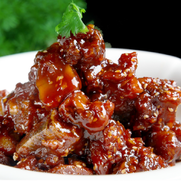 Sweet and sour pork spare ribs